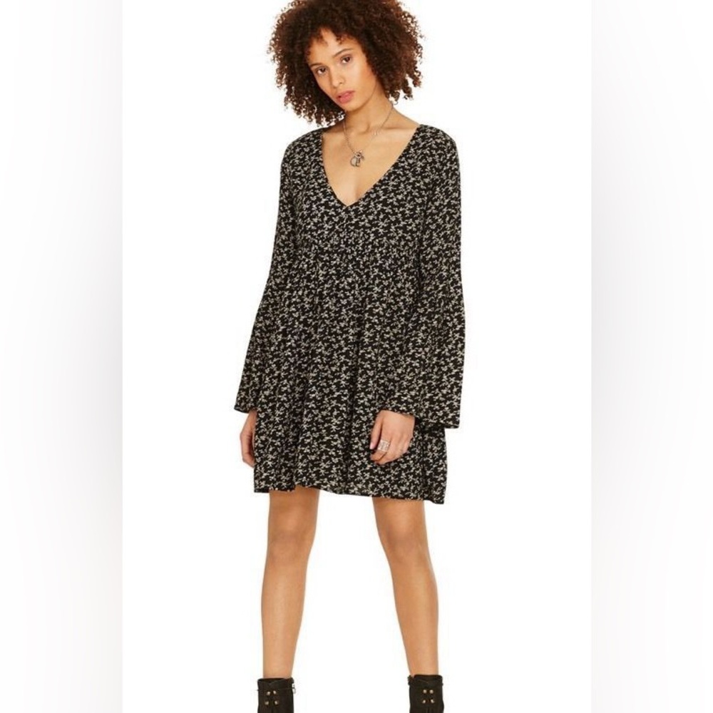Denim & Supply Ralph Lauren Floral Bell Sleeve Mini Dress